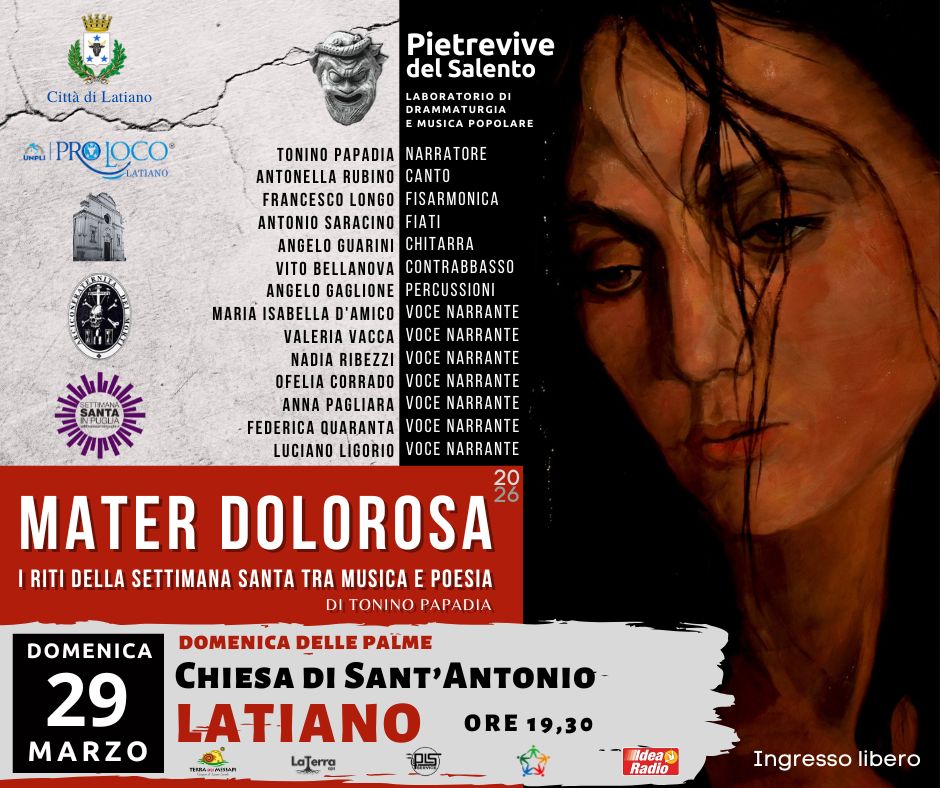 MATER DOLOROSA - I riti della Settimana Santa tra musica e poesia