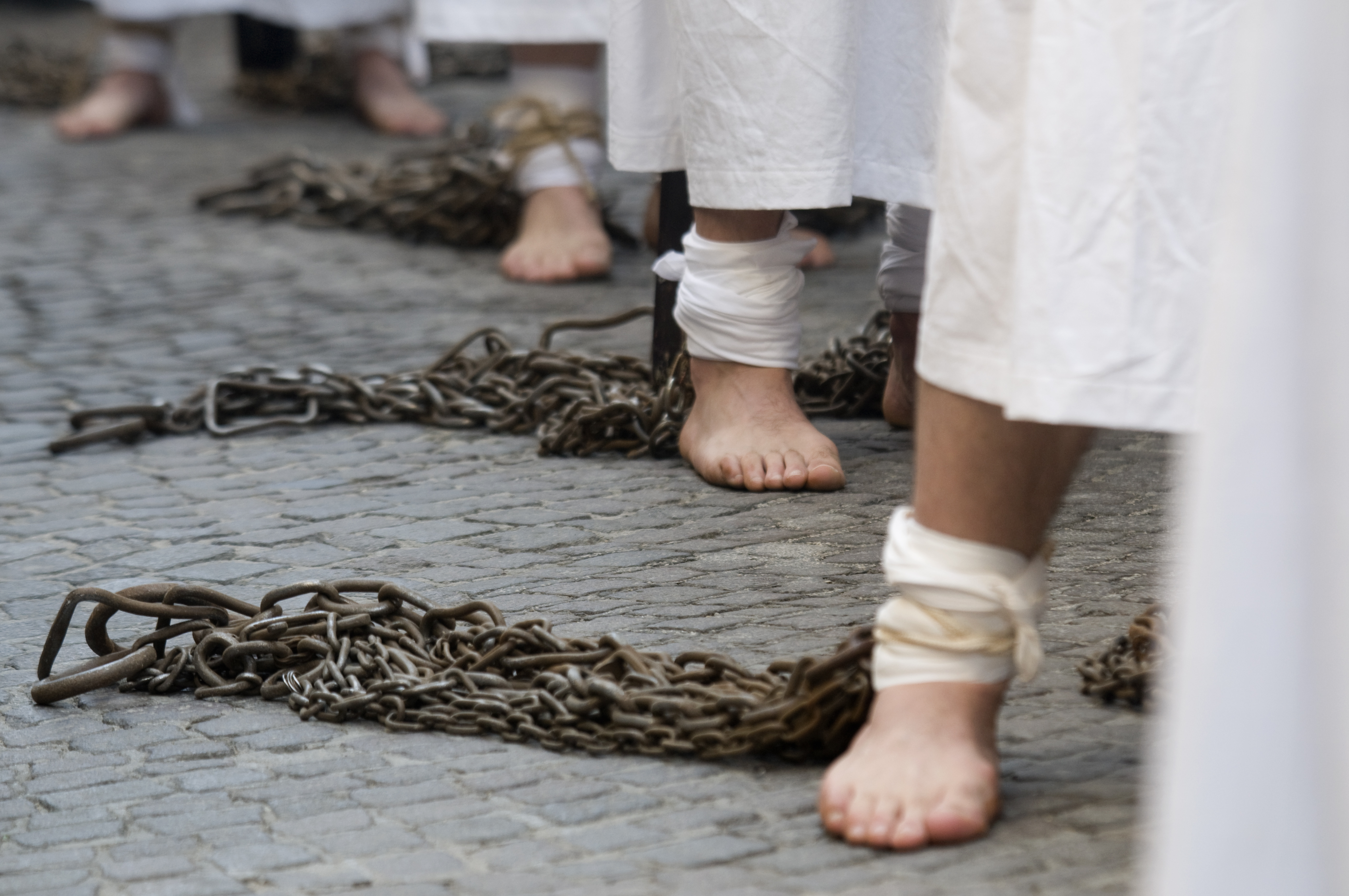 La Settimana Santa di Troia: la Processione delle Catene e del 'Bacio'