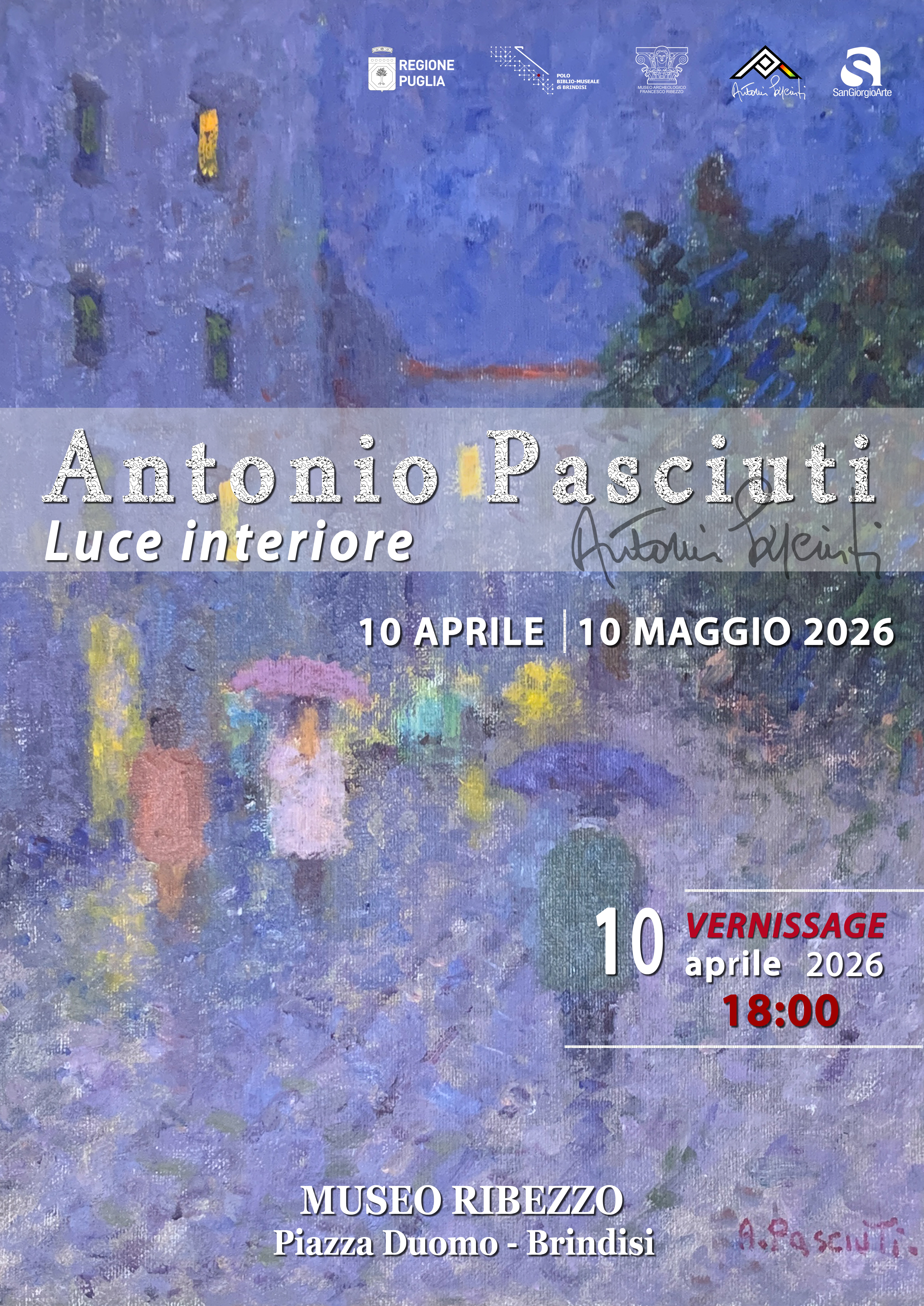 Mostra "Luce Interiore", opere di Antonio Pasciuti