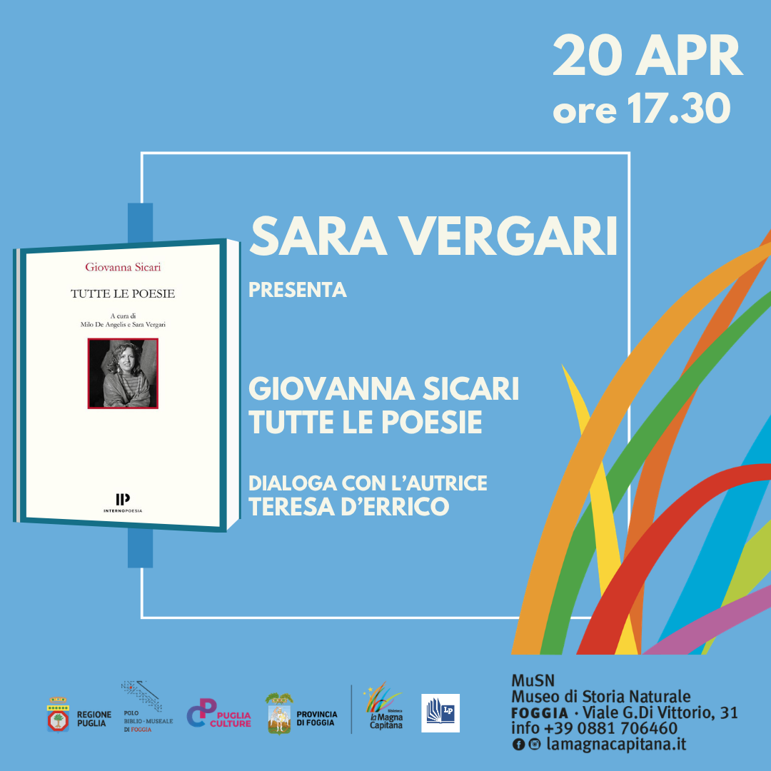 Incontro con l'autrice Sara Vergari
