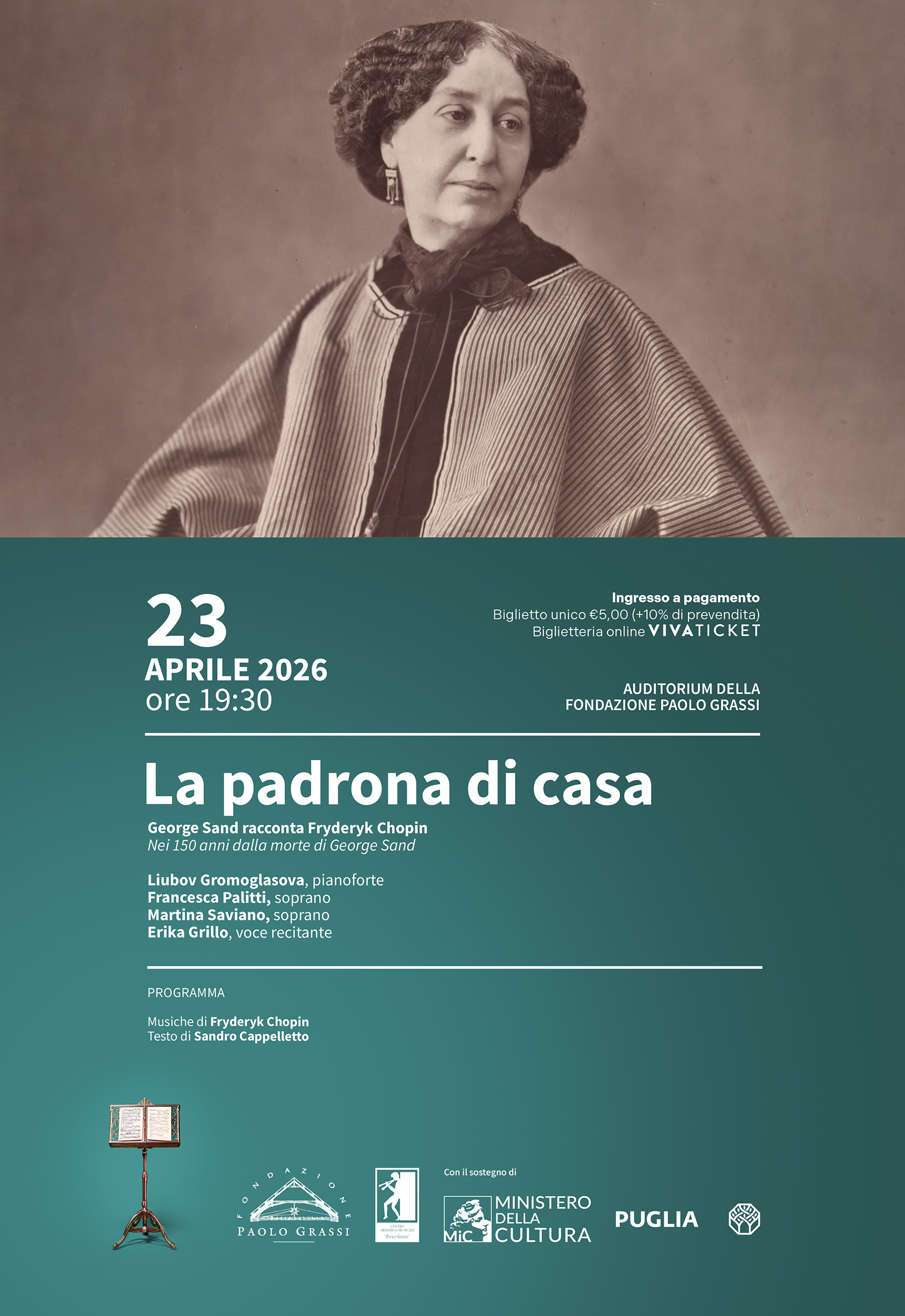 La padrona di casa. George Sand racconta Fryderyk Chopin