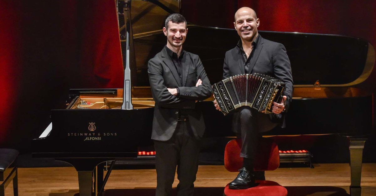"CONTEMPORARY TANGO" - DUO FABIO FURIA - MARCO SCHIRRU,  bandoneon e pianoforte
