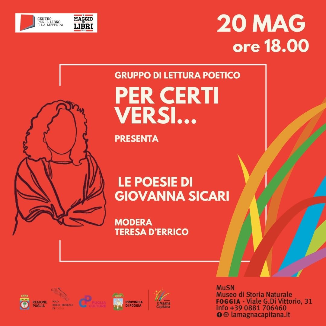 Il gruppo di lettura "Per certi versi..." legge le poesie di Giovanna Sicari