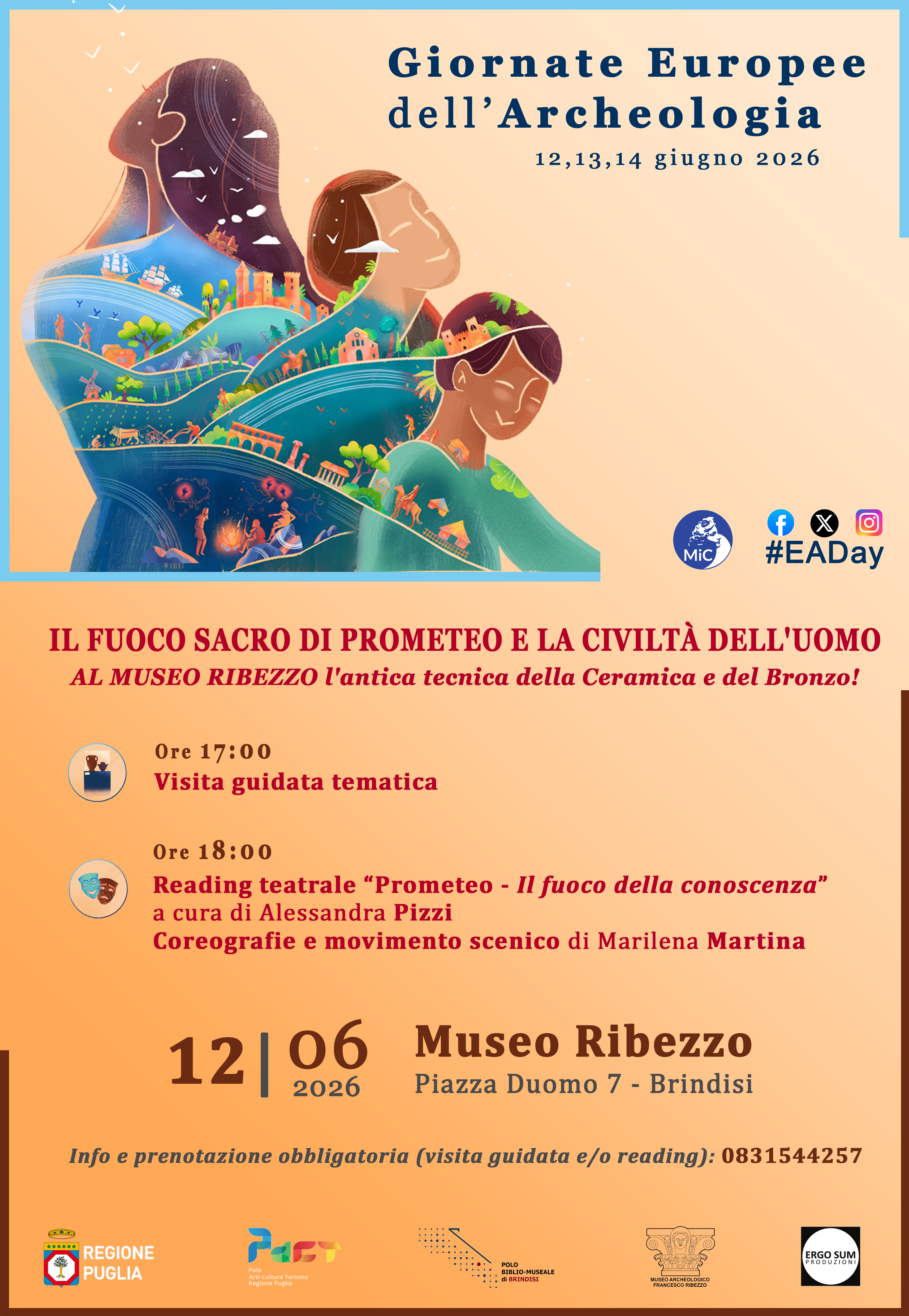 IL FUOCO SACRO DI PROMETEO E LA CIVILTÀ DELL'UOMO. Al MUSEO RIBEZZO l'antica tecnica della Ceramica e del Bronzo!
