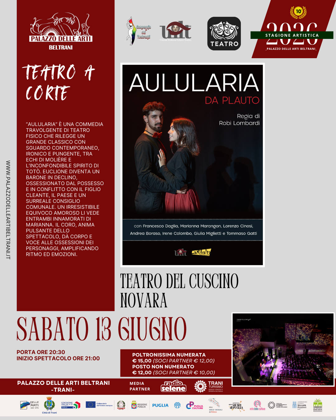 Aulularia - Teatro a Corte