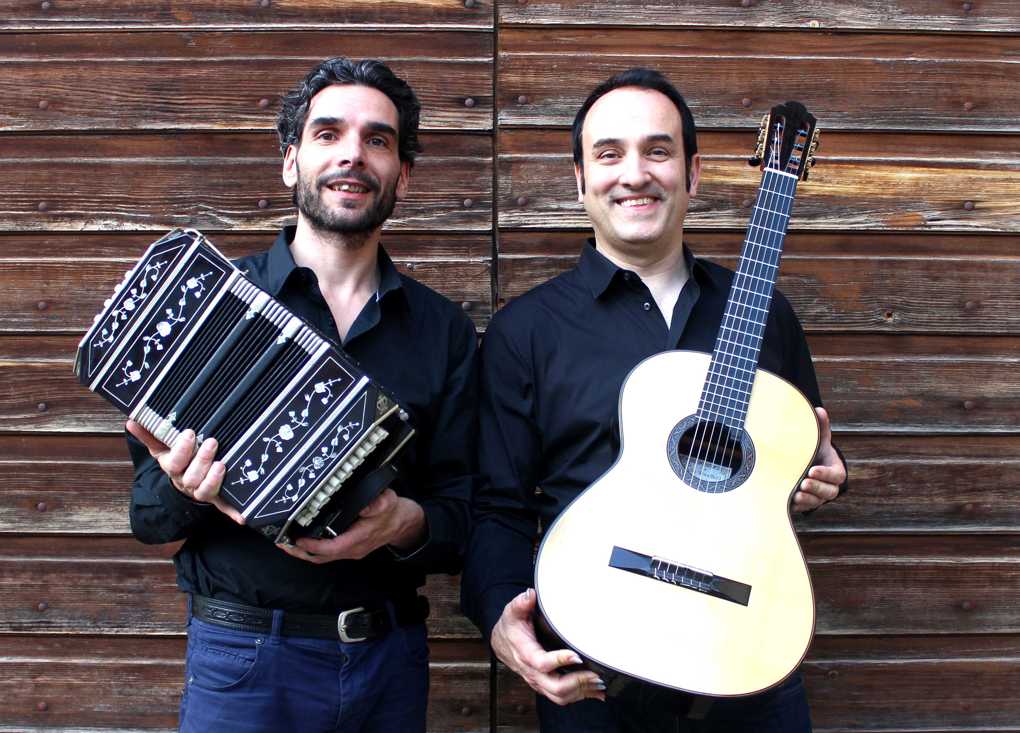 Dalla Spagna al Sudamerica - Giulio Tampalini e Gino Zambelli, chitarra e bandoneòn