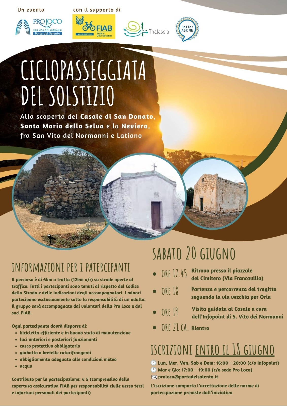 CICLOPASSEGGIATA DEL SOLSTIZIO