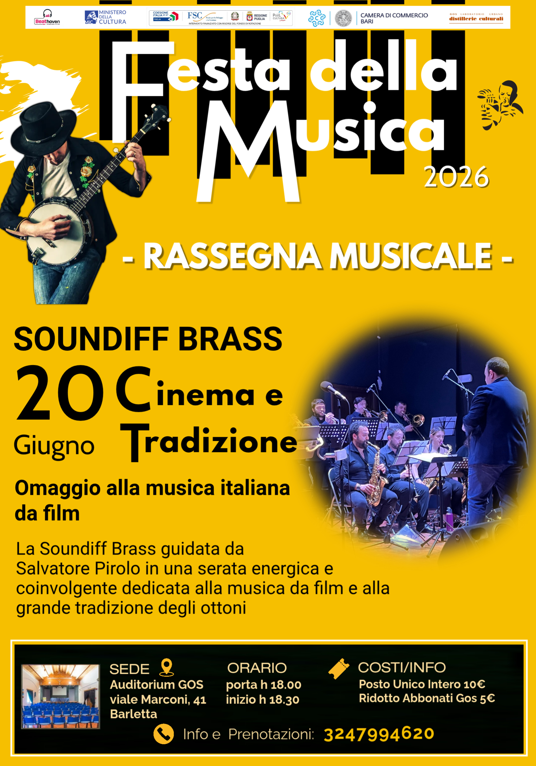 Concerto 'Cinema & Tradizione'