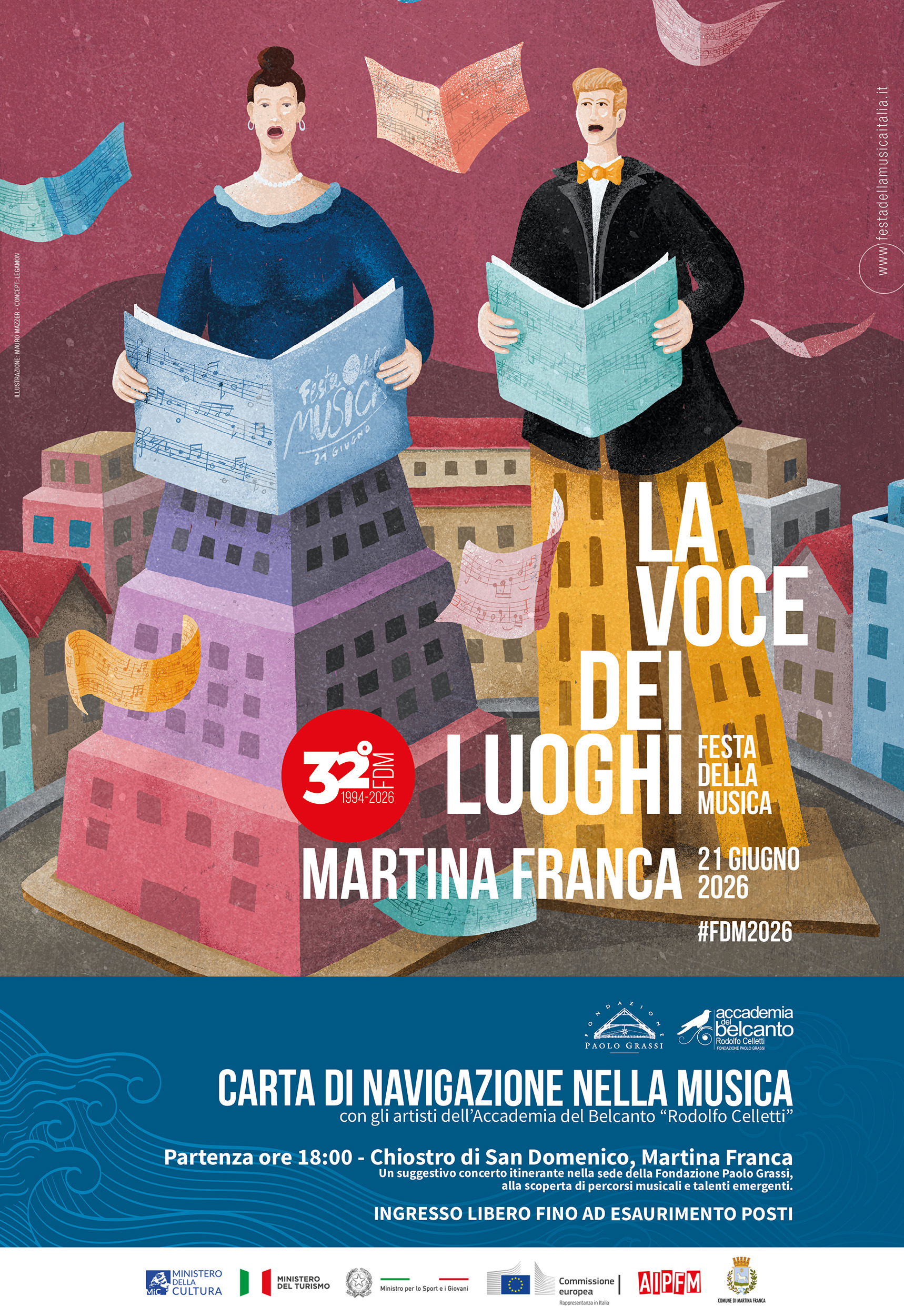 Festa della Musica 2026 - Carta di navigazione nella musica