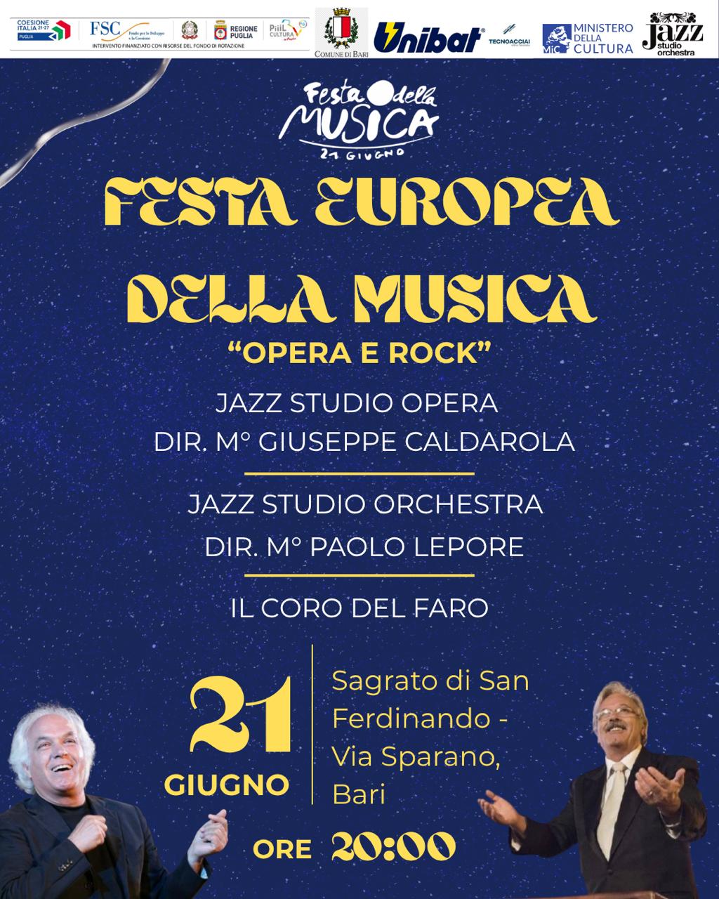 FESTA DELLA MUSICA - OPERA E ROCK