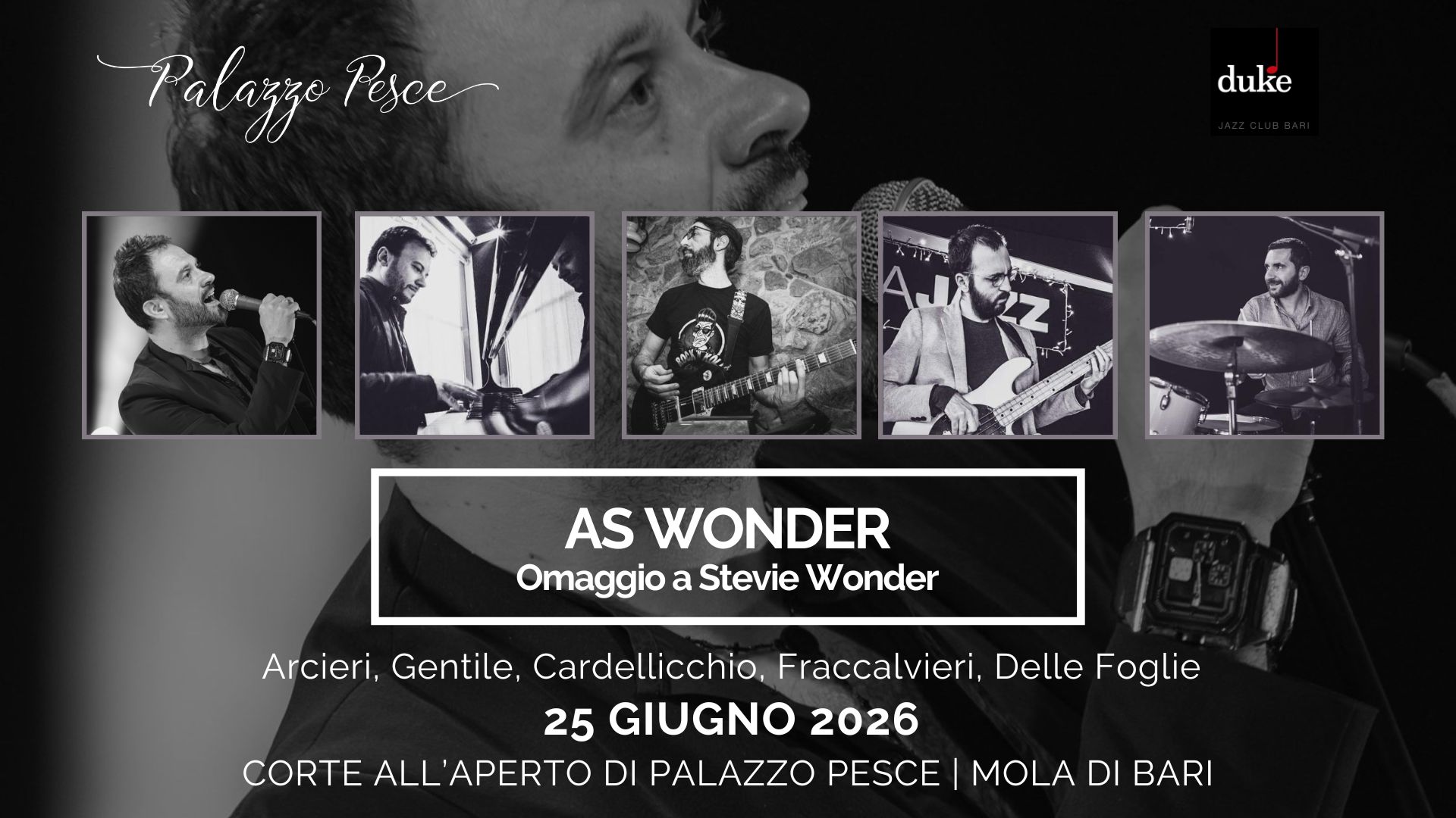 AS WONDER - Omaggio a Stevie Wonder