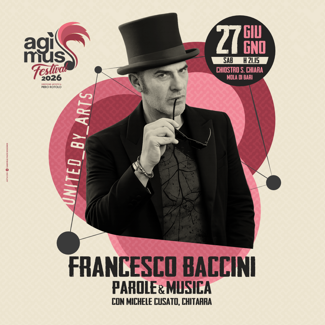FRANCESCO BACCINI - "Parole & Musica" (con Michele Cusato, chitarra)