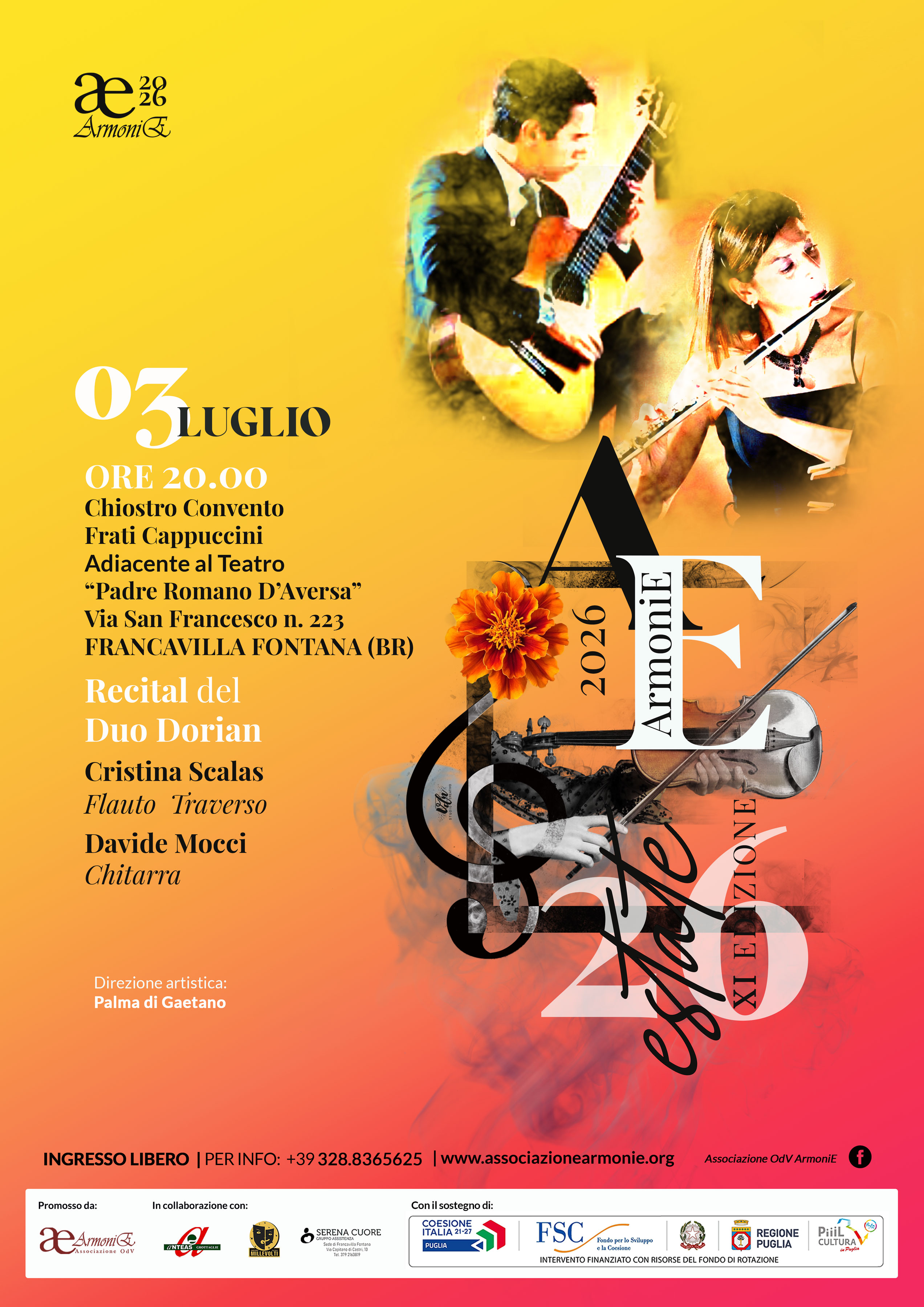 ArmoniEstate 2026  - 11^ Edizione - DUO DORIAN