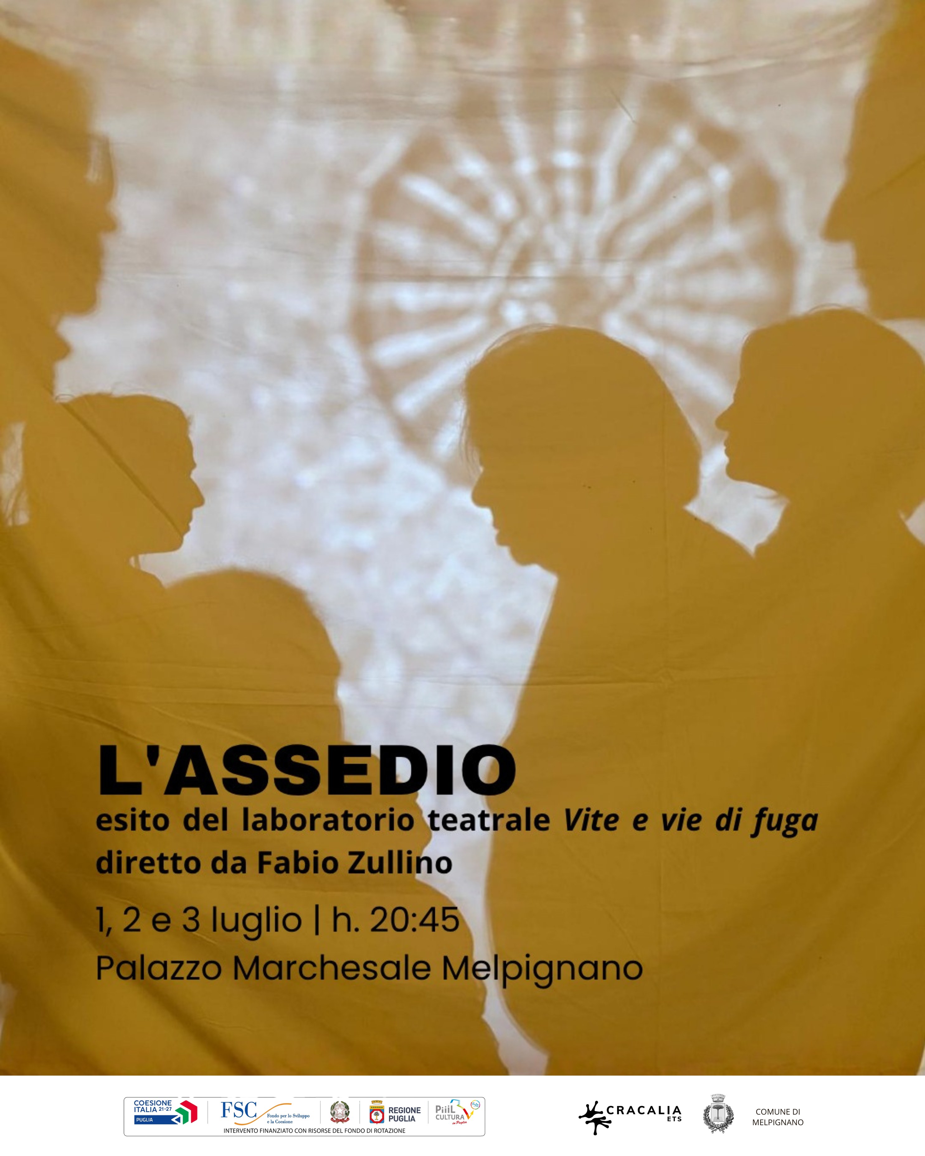 L'Assedio - esito del laboratorio teatrale Vite e via di Fuga