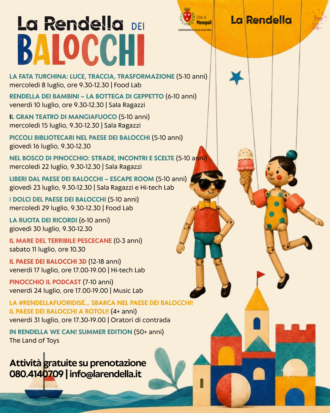 La Rendella nel Paese dei Balocchi