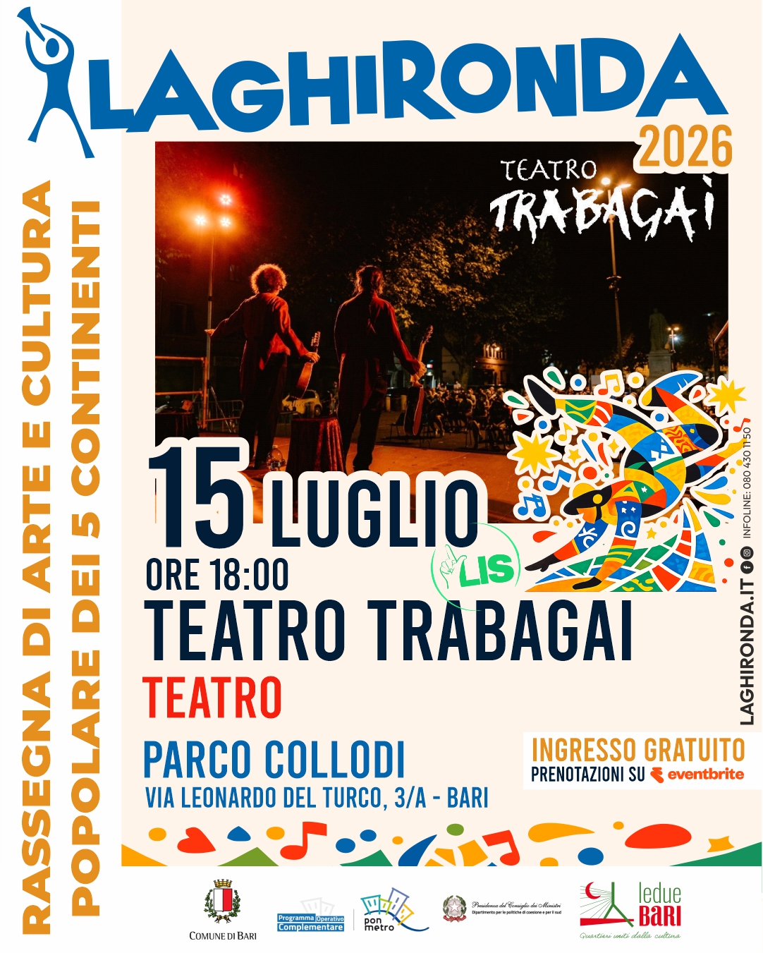 Stornelli Infernali - a cura di Teatro Trabagai