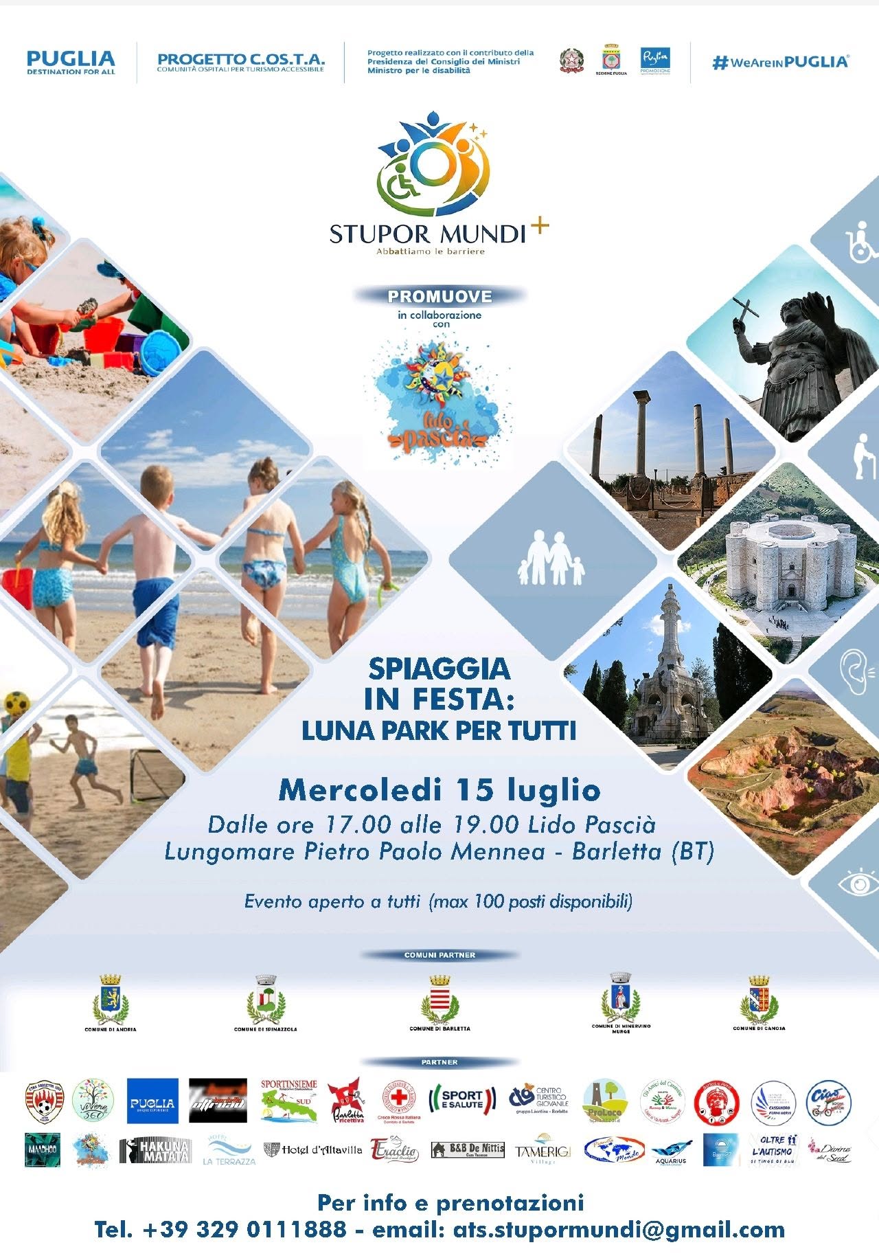 SPIAGGIA IN FESTA LUNA PARK PER TUTTI