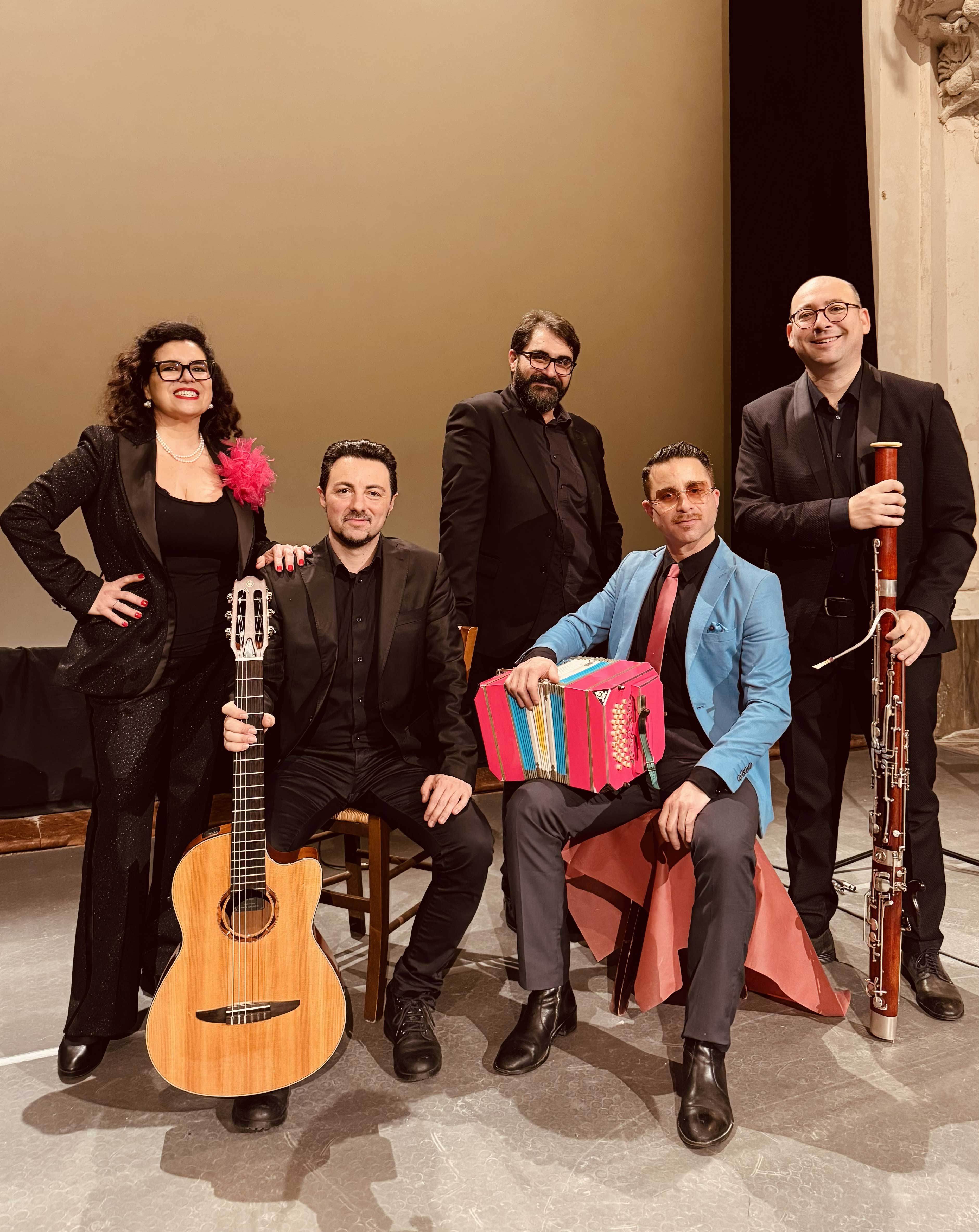 El Gauche Tango Quartet feat. Elisa Lorena: "Mediterrango"