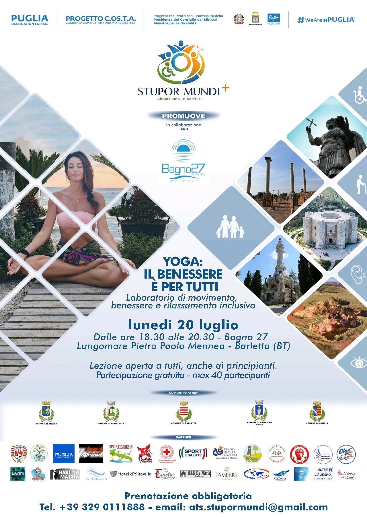 YOGA IL BENESSERE E' PER TUTTI - LABORATORIO DI MOVIMENTO BENESSERE E MOVIMENTO INCLUSIVO
