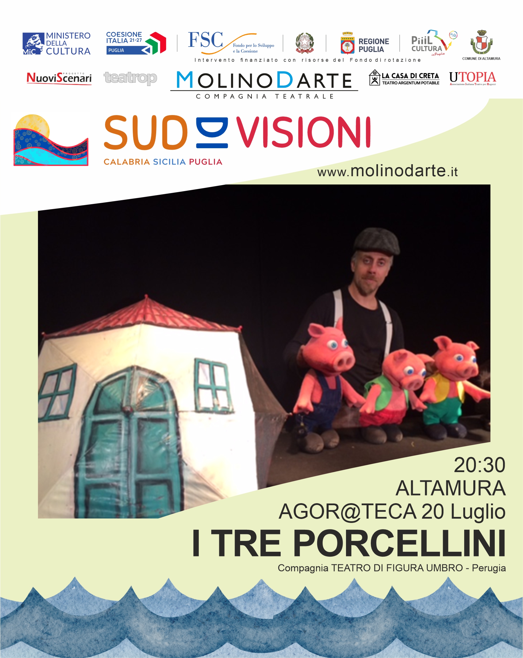I TRE PORCELLINI