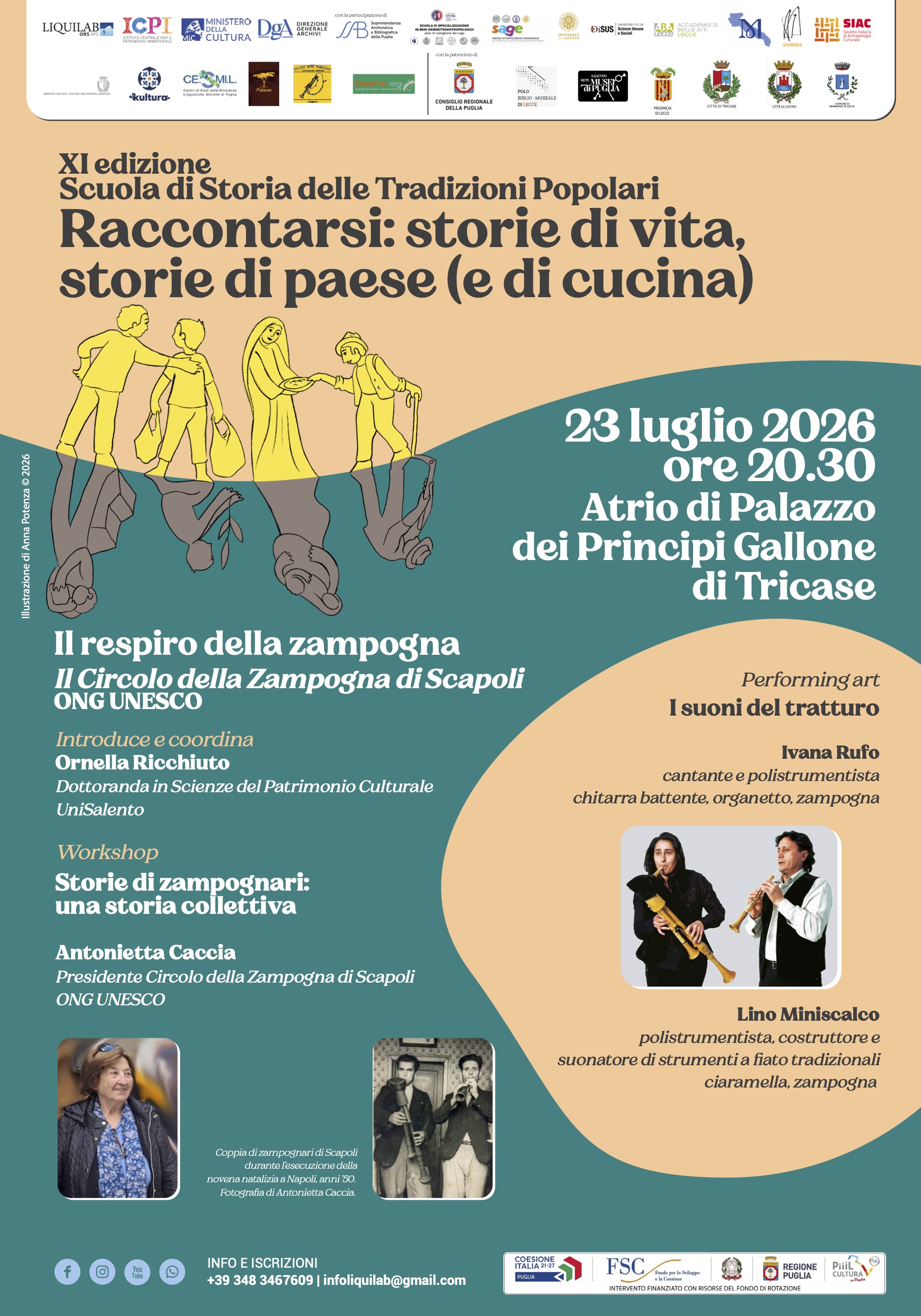 Il respiro della zampogna  Il Circolo della Zampogna di Scapoli - ONG UNESCO