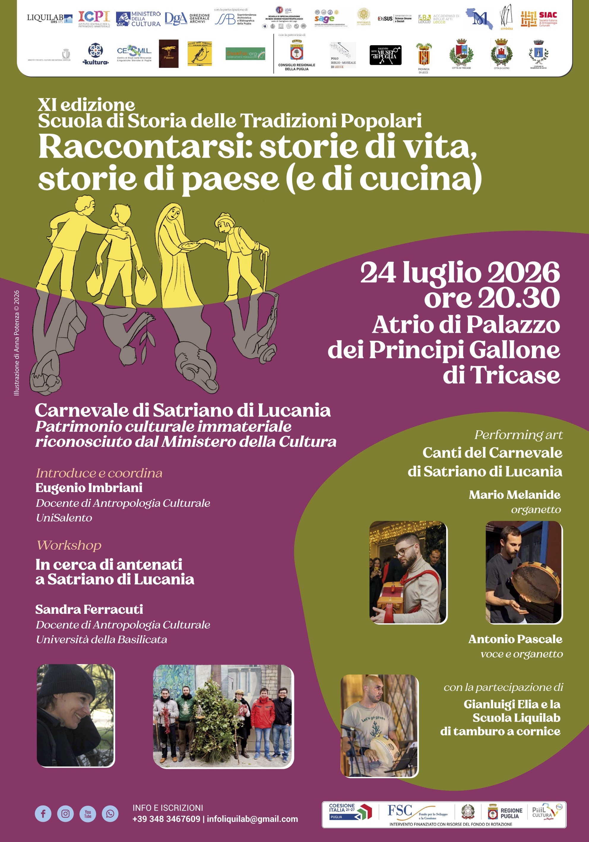 Carnevale di Satriano di Lucania  Patrimonio culturale immateriale riconosciuto dal Ministero della Cultura