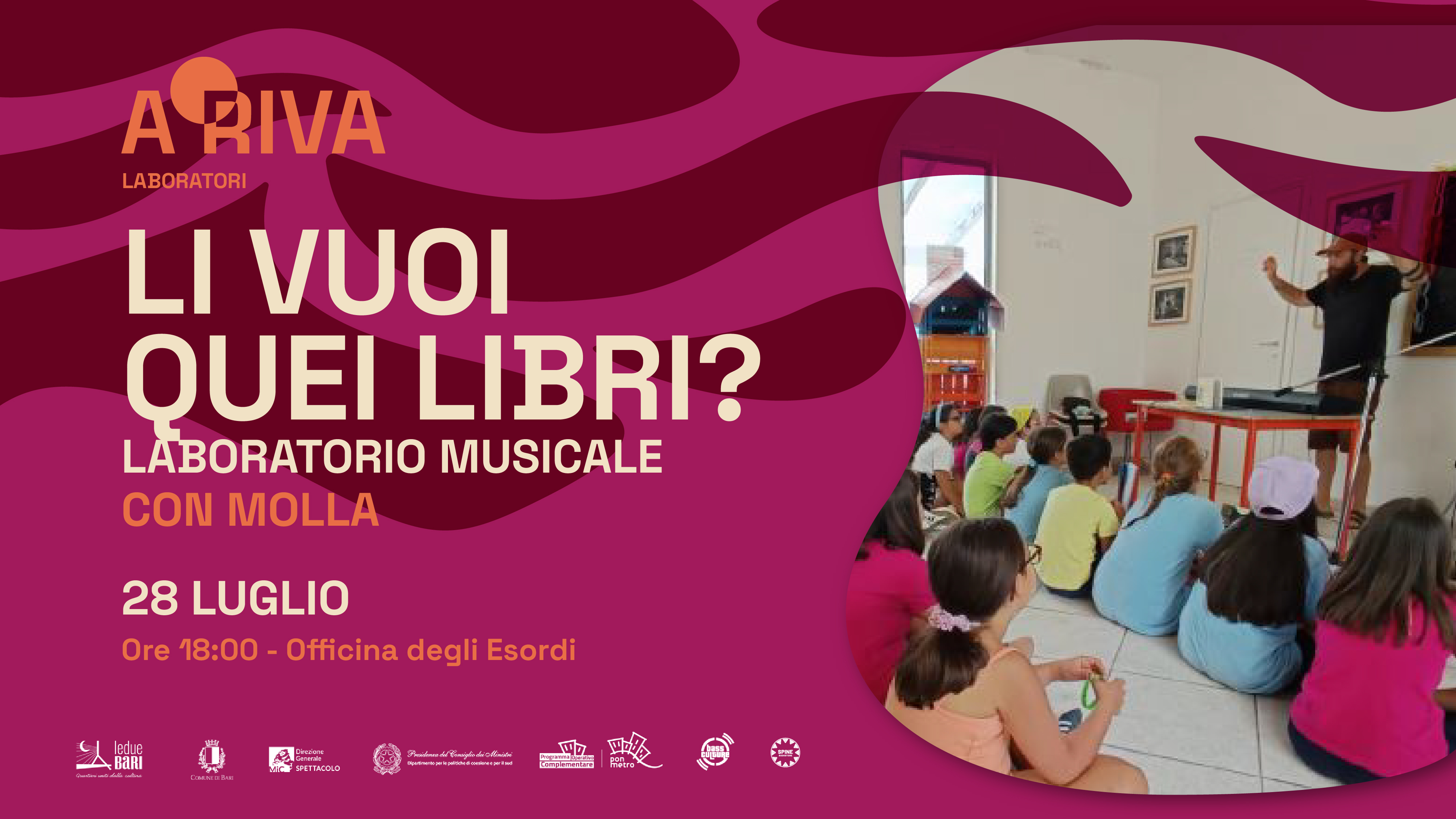 Laboratorio "Li vuoi quei libri?" con Molla