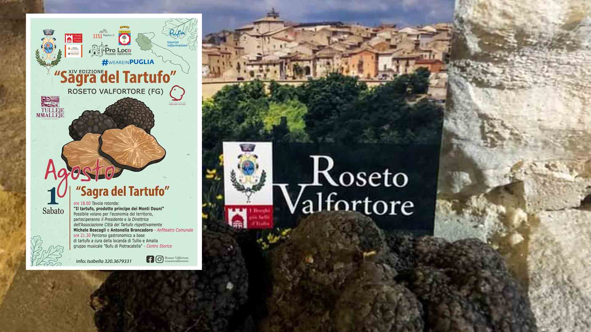 Il re dei Monti Dauni torna protagonista: appuntamento con la Sagra del Tartufo di Roseto Valfortore