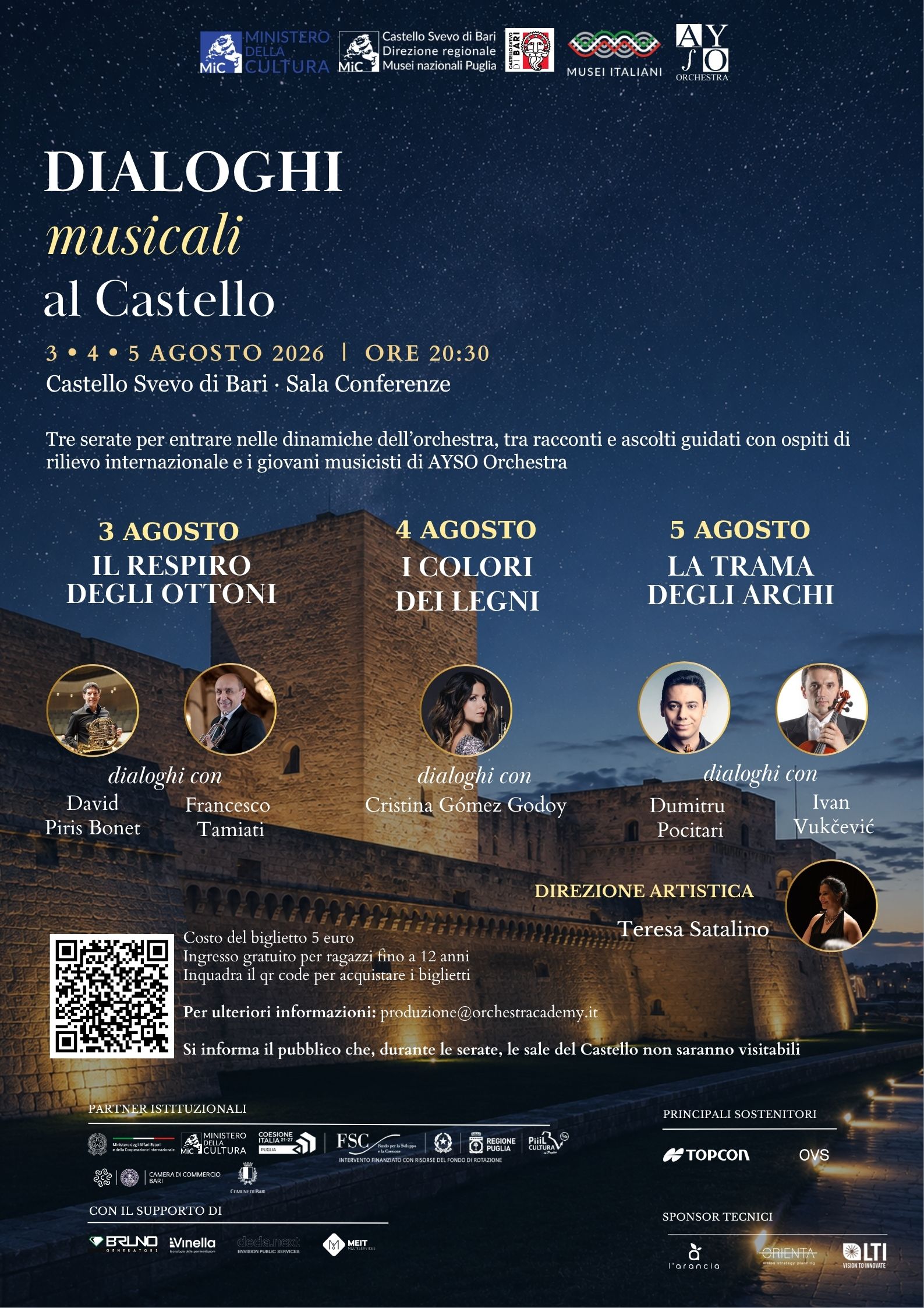 Dialoghi musicali al castello - La trama degli archi