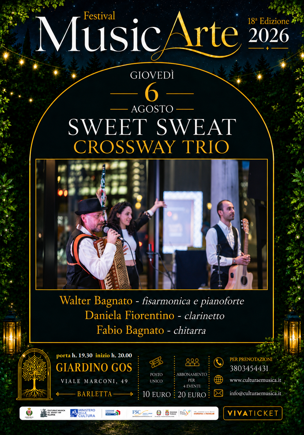 MUSICARTE - SWEET SWEAT - CROSSWAY TRIO