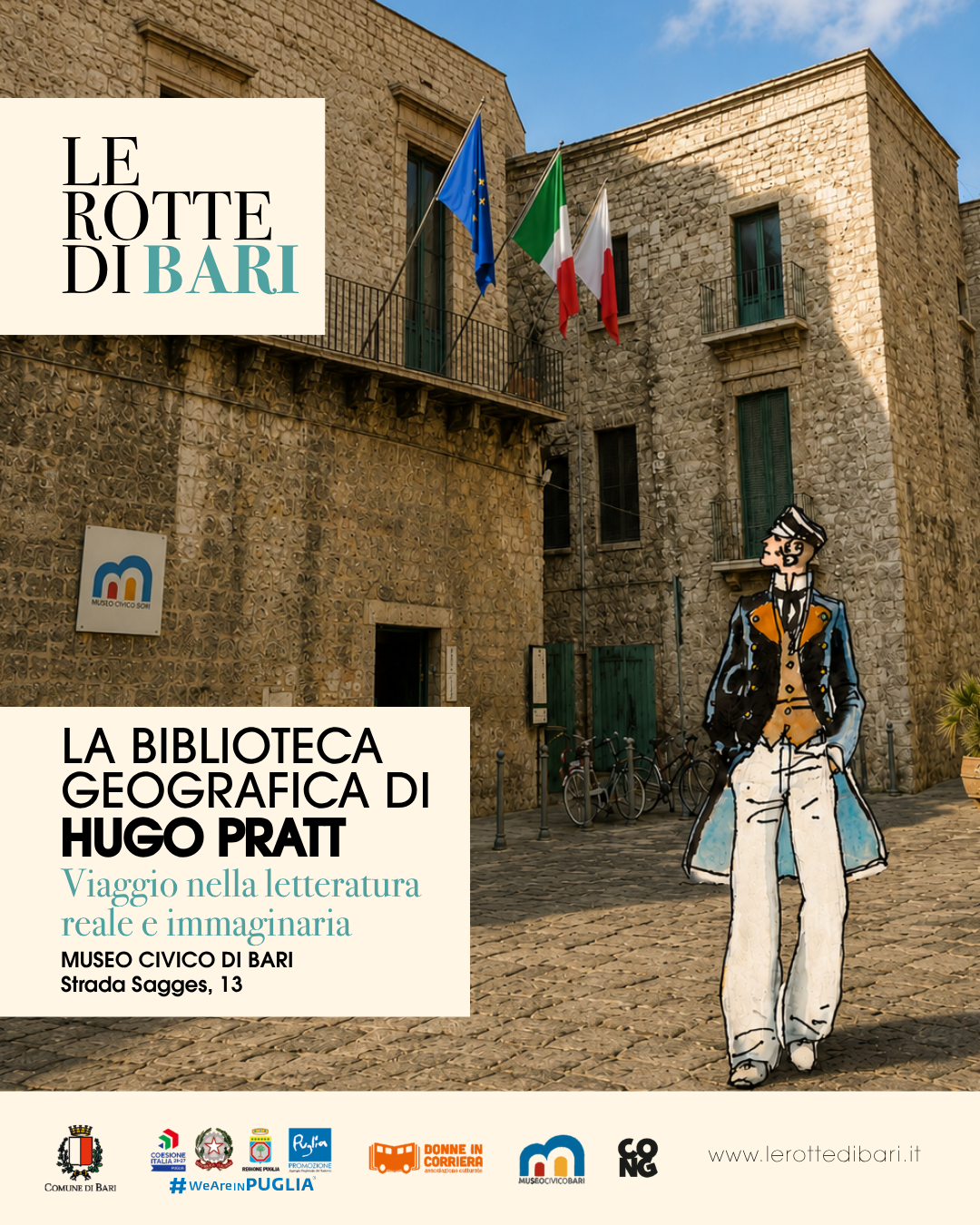 LA BIBLIOTECA GEOGRAFICA DI HUGO PRATT - Viaggio nella letteratura reale e immaginaria