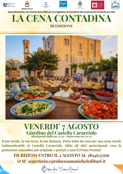 Cena Contadita terza edizione