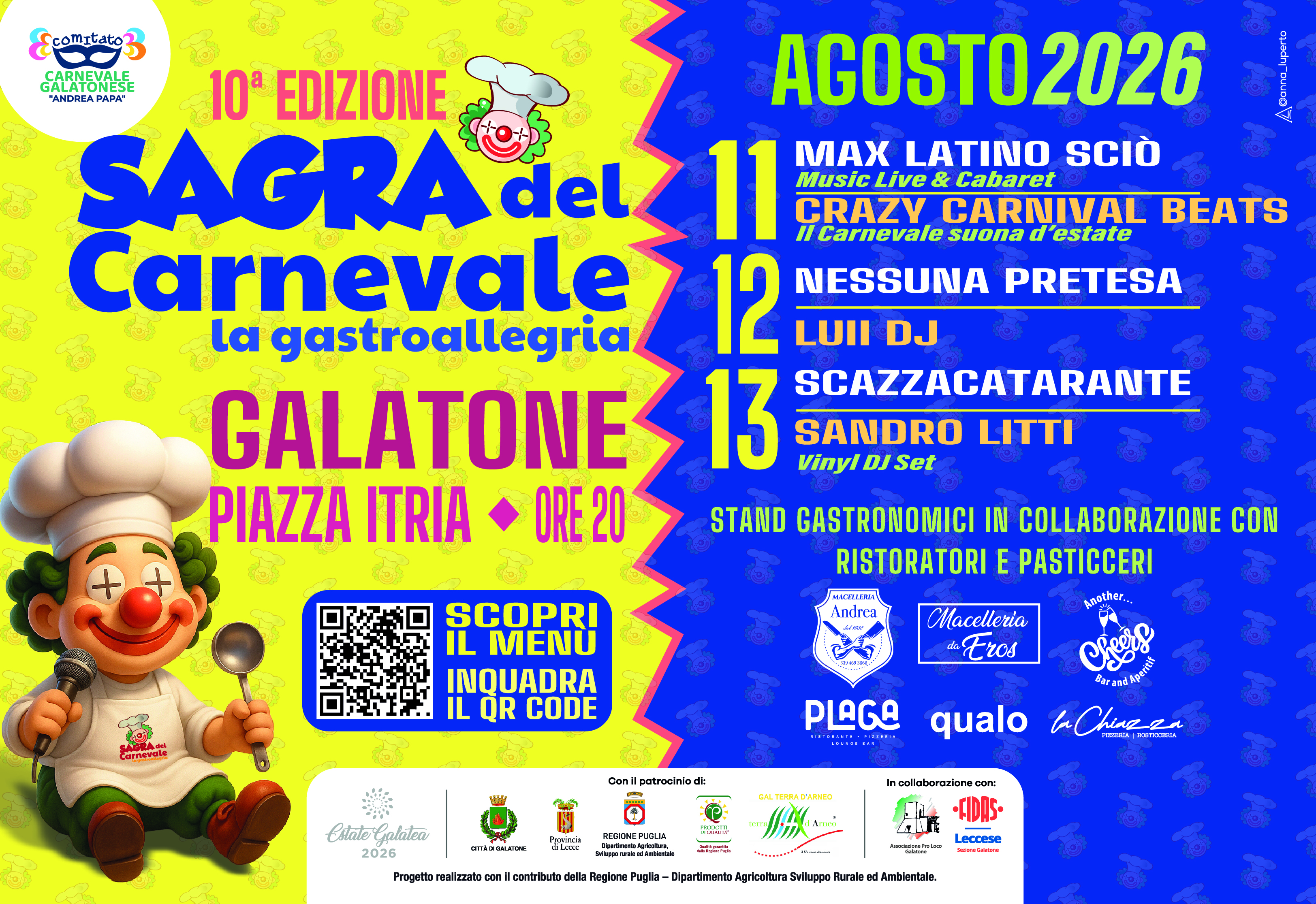 Sagra del Carnevale - La Gastroallegria 2026