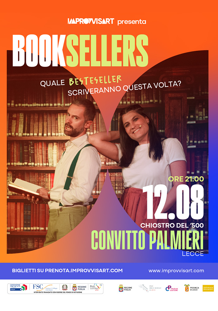 "Booksellers" nuova produzione di improvvisazione teatrale
