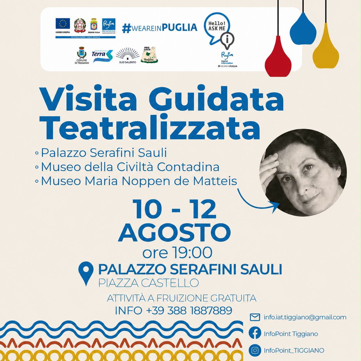 VISITA GUIDATA TEATRALIZZATA A TIGGIANO