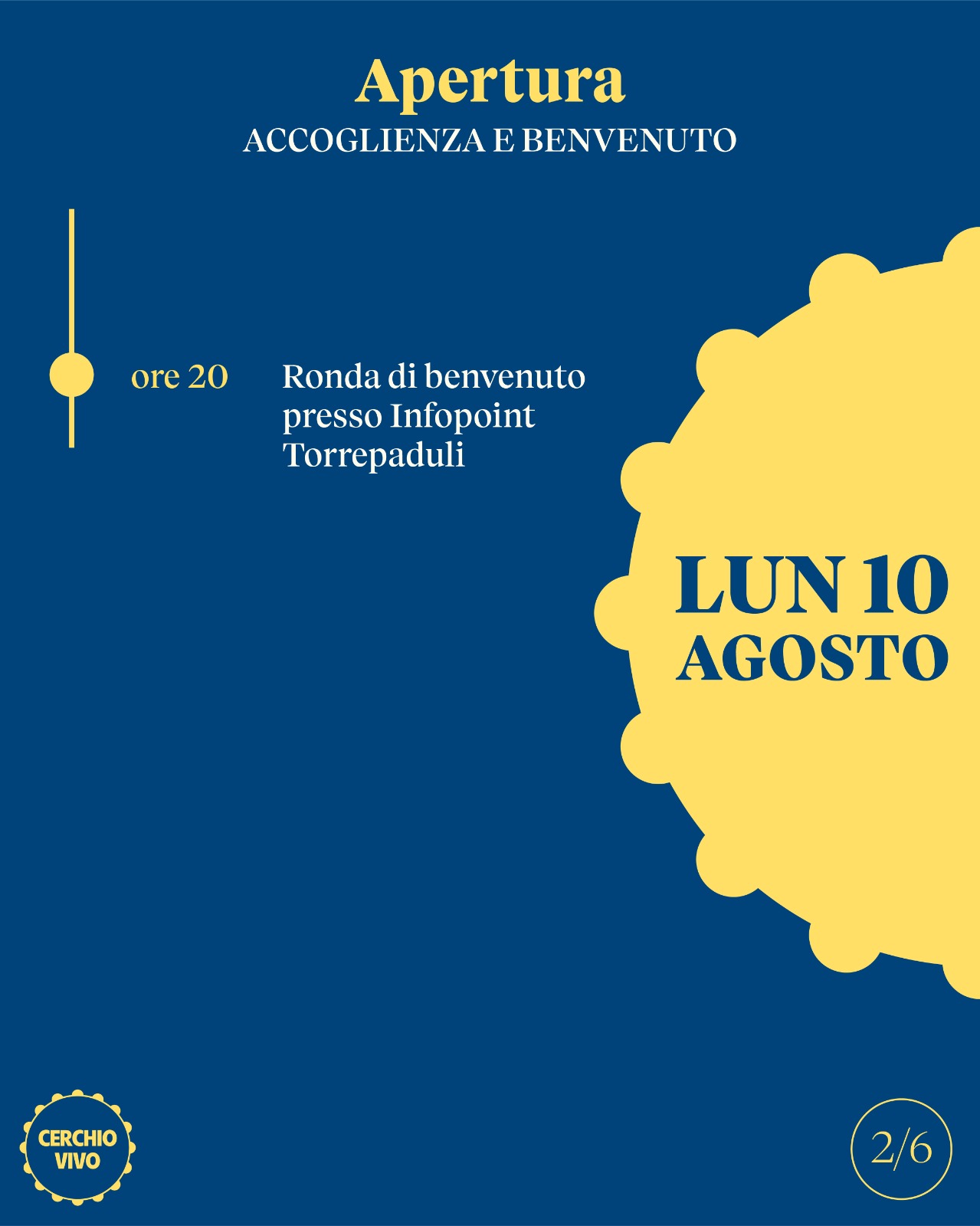 CERCHIO VIVO - La prima residenza artistica di Torrepaduli