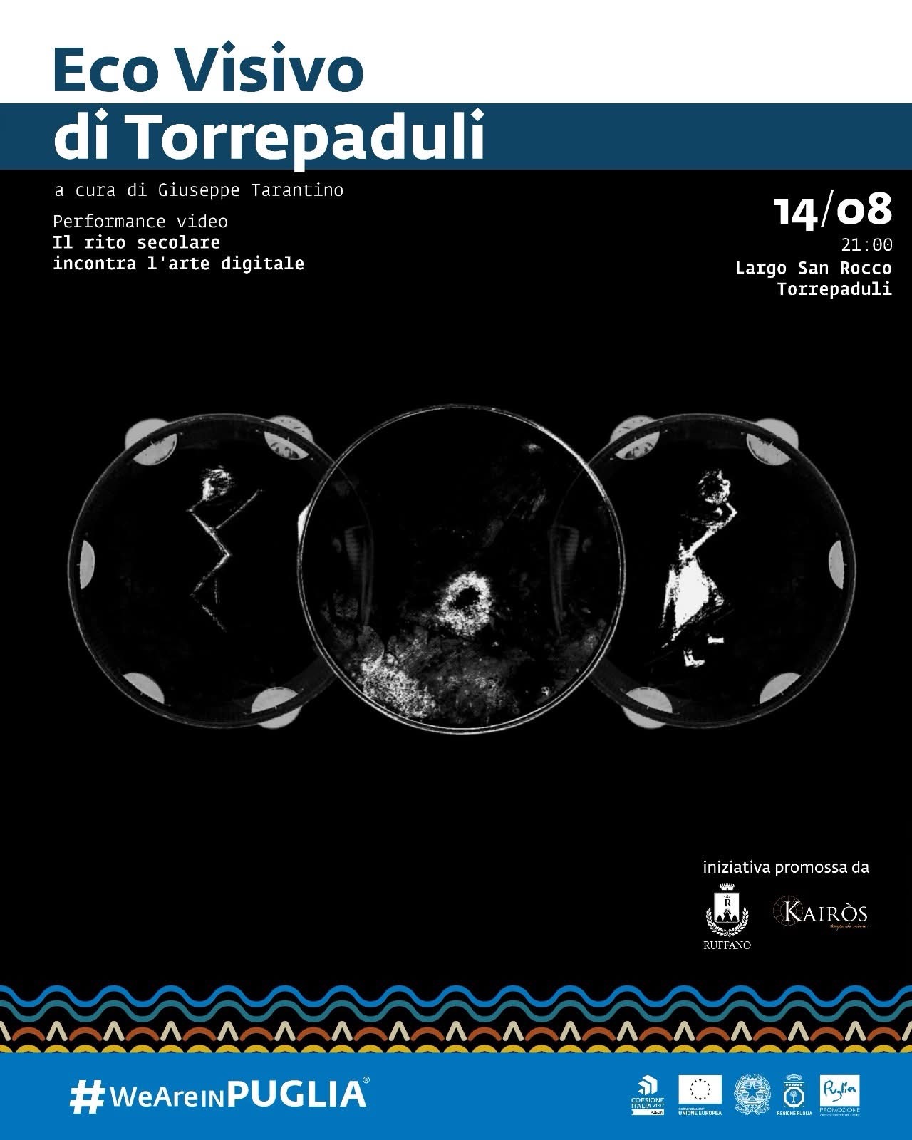Eco visivo di Torrepaduli: il rito secolare incontra l'arte digitale