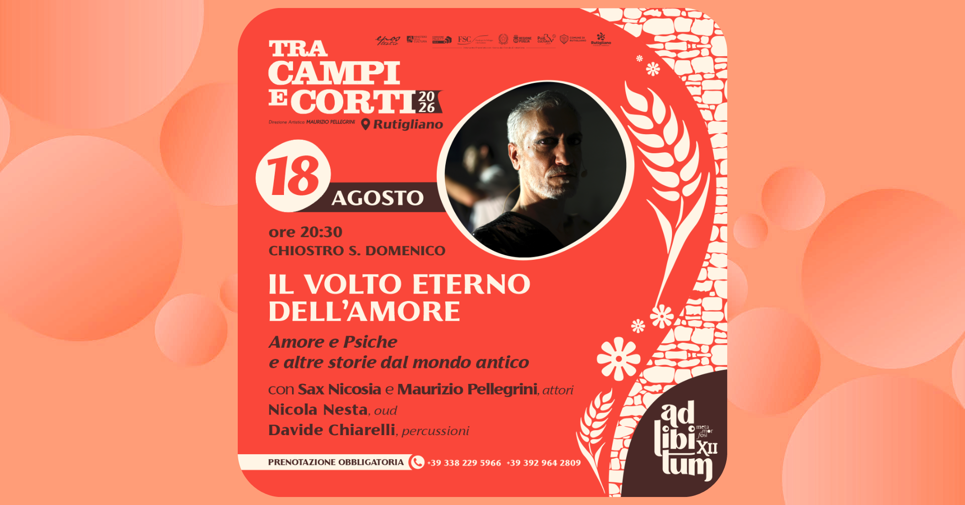 IL VOLTO ETERNO DELL'AMORE - Ad Libitum XII