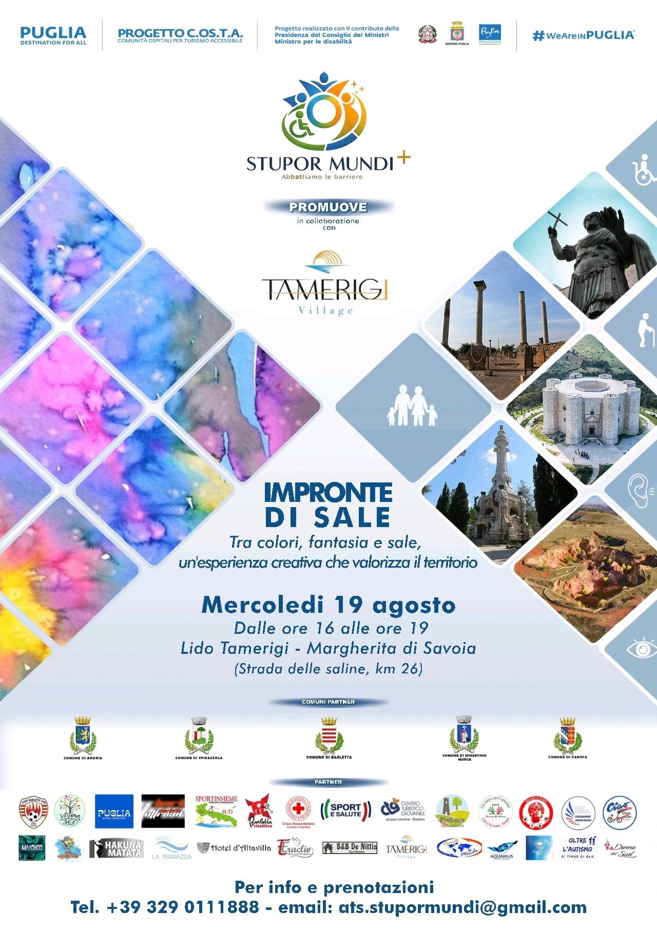 IMPRONTE DI SALE : TRA COLORI, FANTASIA, E SALE  UN' ESPERIENZA CREATIVA CHE VALORIZZA IL TERRITORIO