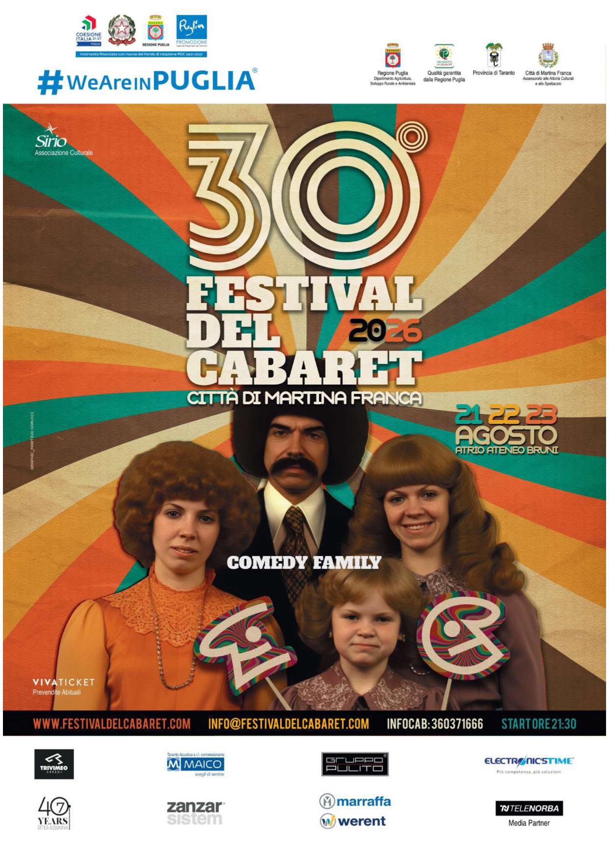 30° FESTIVAL DEL CABARET CITTA' DI MARTINA FRANCA