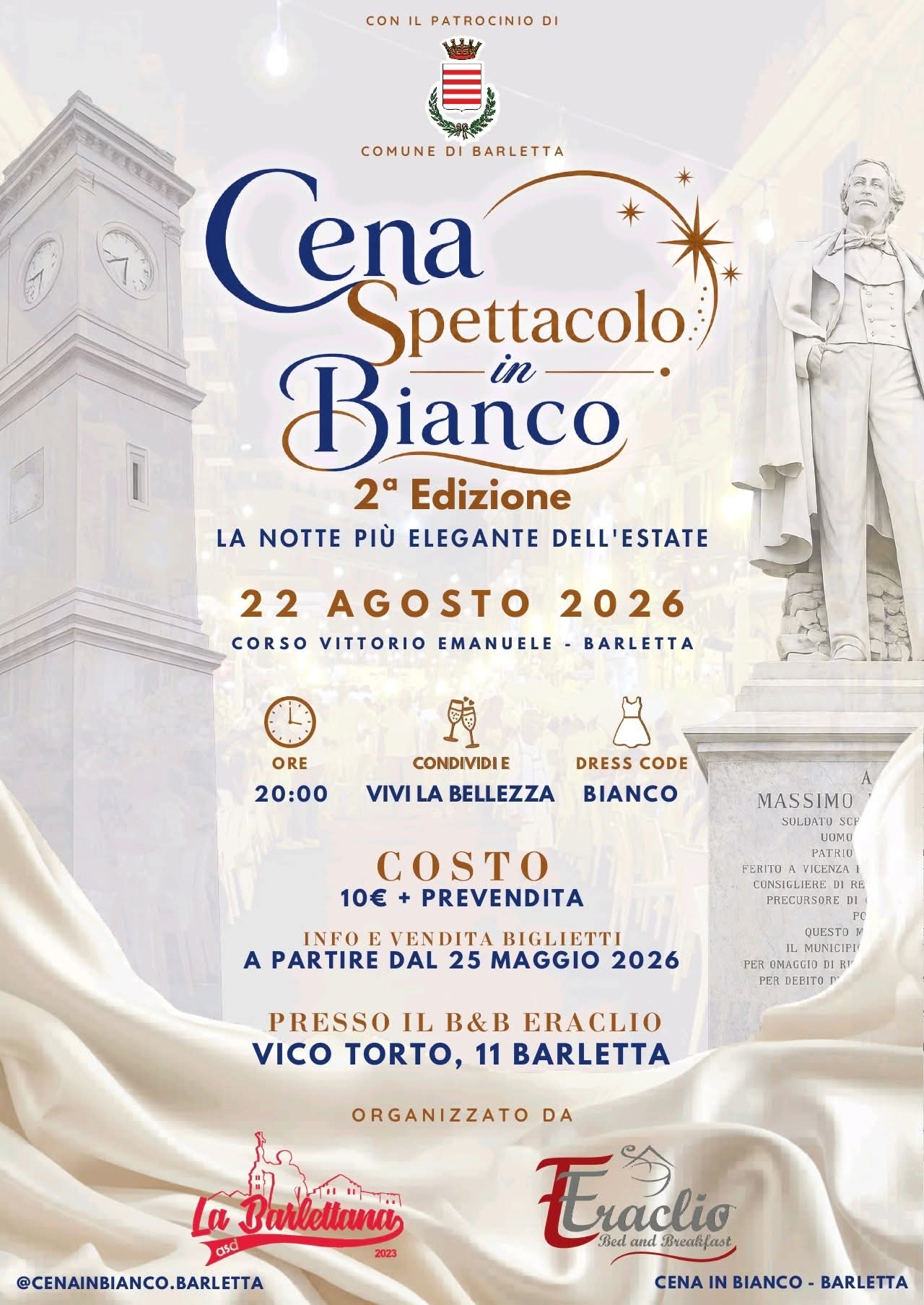Cena-Spettacolo in Bianco