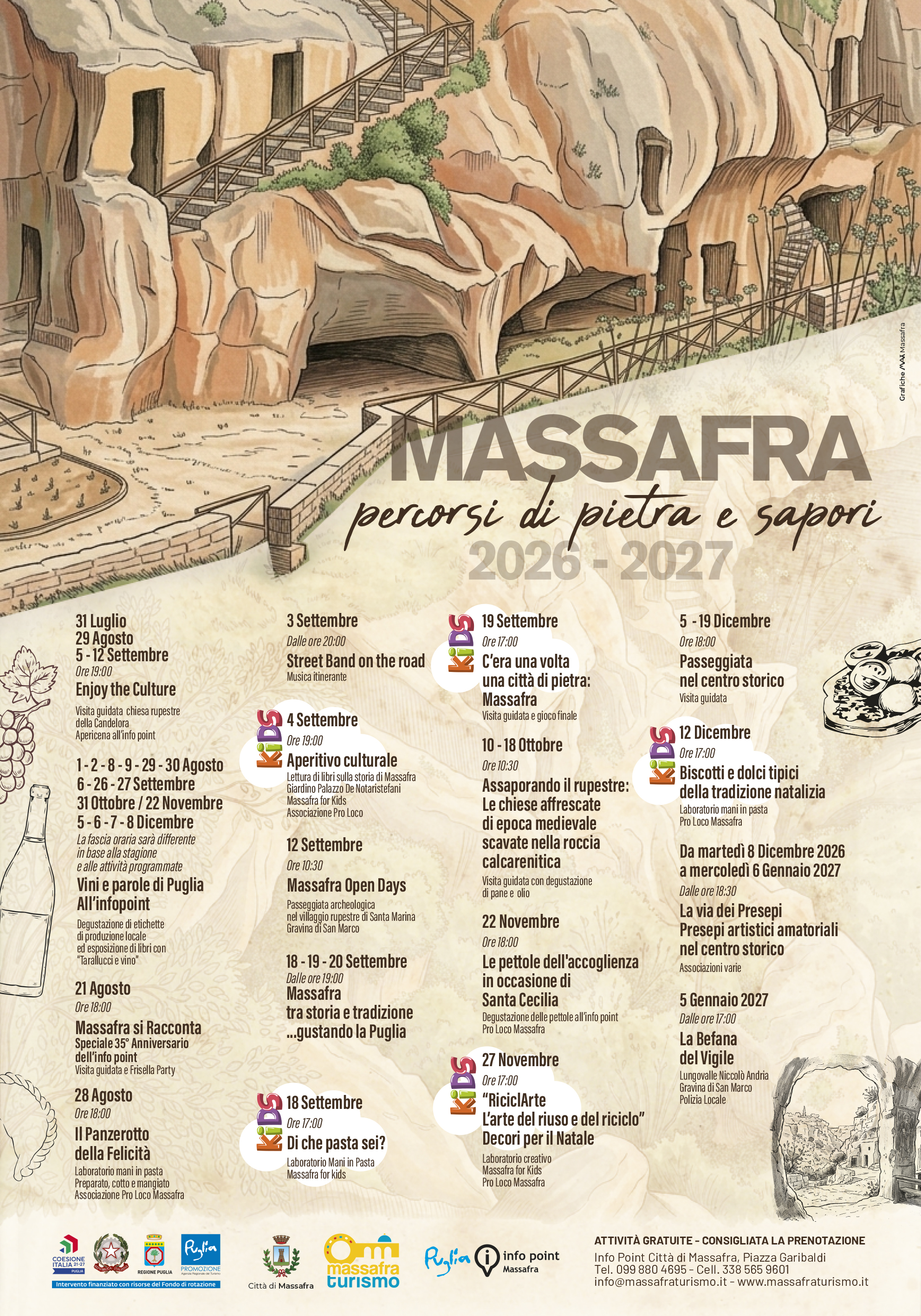 Massafra, percorsi di pietra e sapori