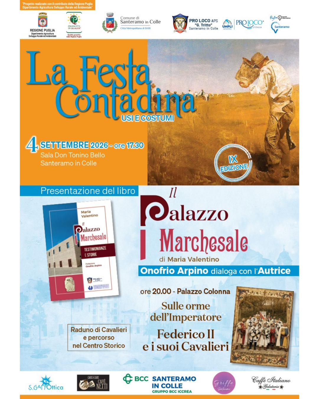 Festa Contadina - Usi e Costumi 2026 - 9^ Edizione