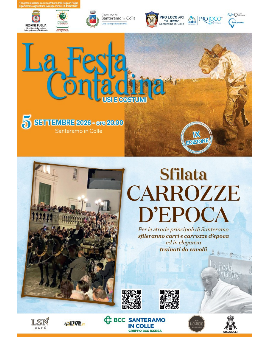 Festa Contadina - Usi e Costumi 2026 - 9^ Edizione