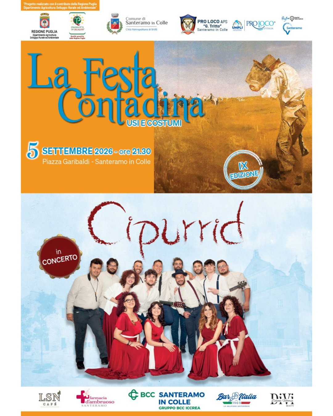 Festa Contadina - Usi e Costumi 2026 - 9^ Edizione