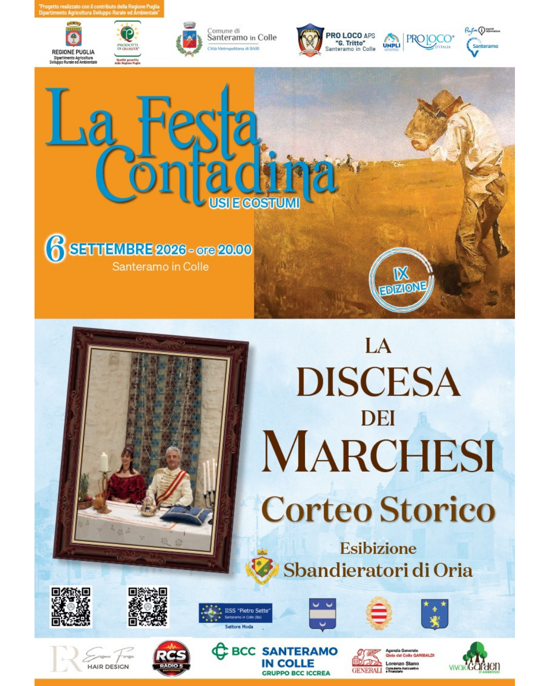 Festa Contadina - Usi e Costumi 2026 - 9^ Edizione