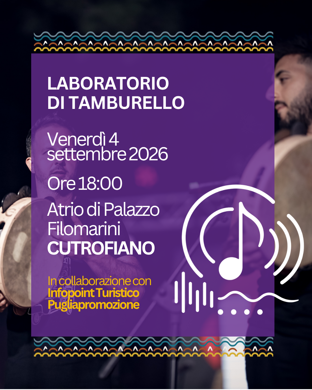 LABORATORIO DI TAMBURELLO