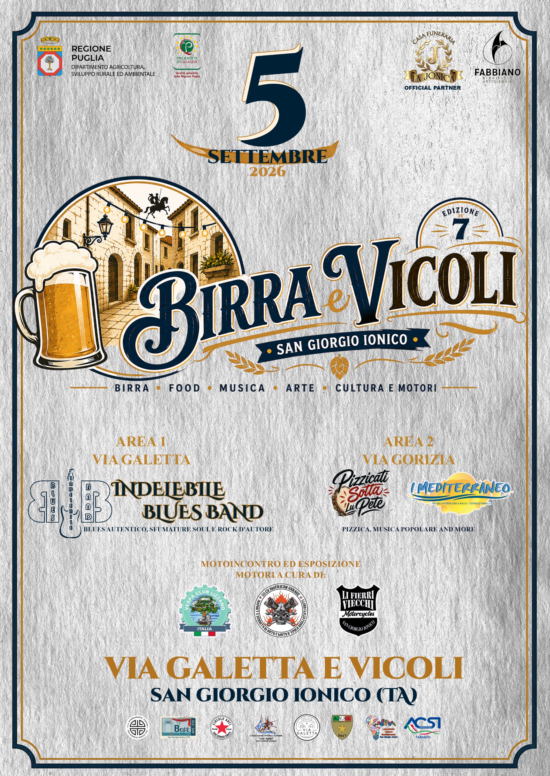 BIRRA E VICOLI 2026 - 7^ EDIZIONE