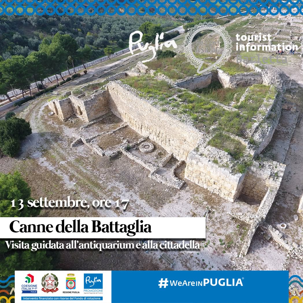 CANNE DELLA BATTAGLIA: VISITA ALL'ANTIQUARIUM E ALLA CITTADELLA