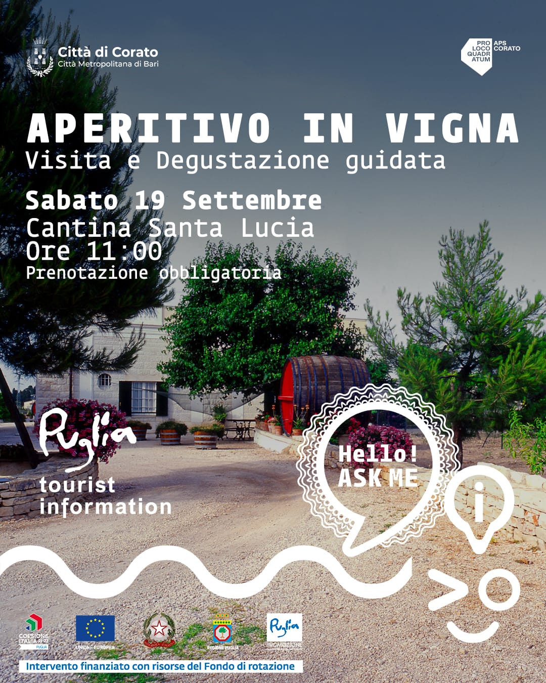 Aperitivo in vigna